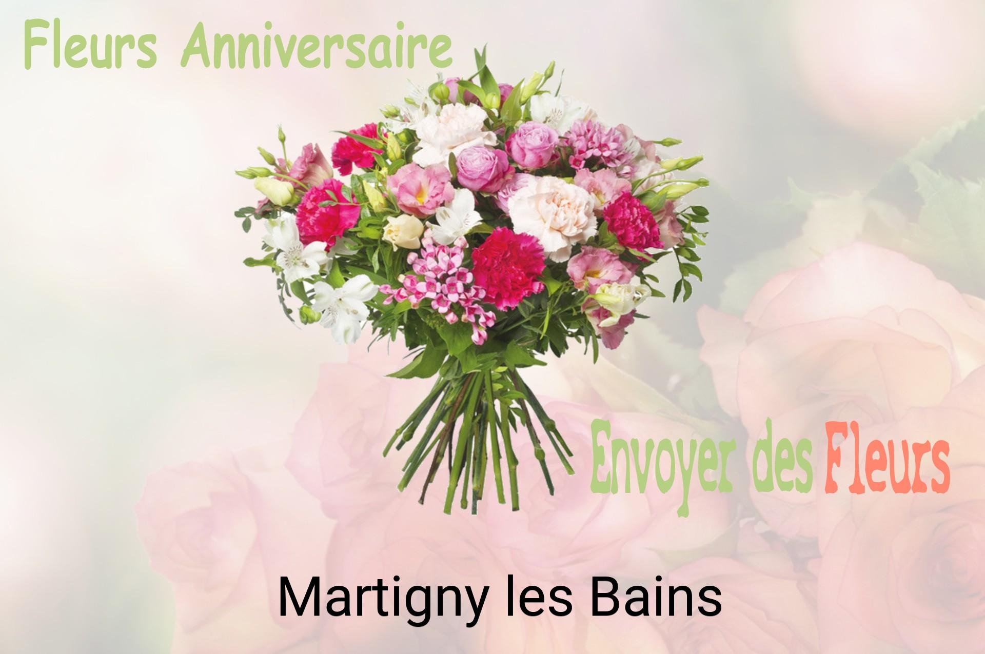 Bouquet de fleurs d’anniversaire livré à Martigny-les-Bains