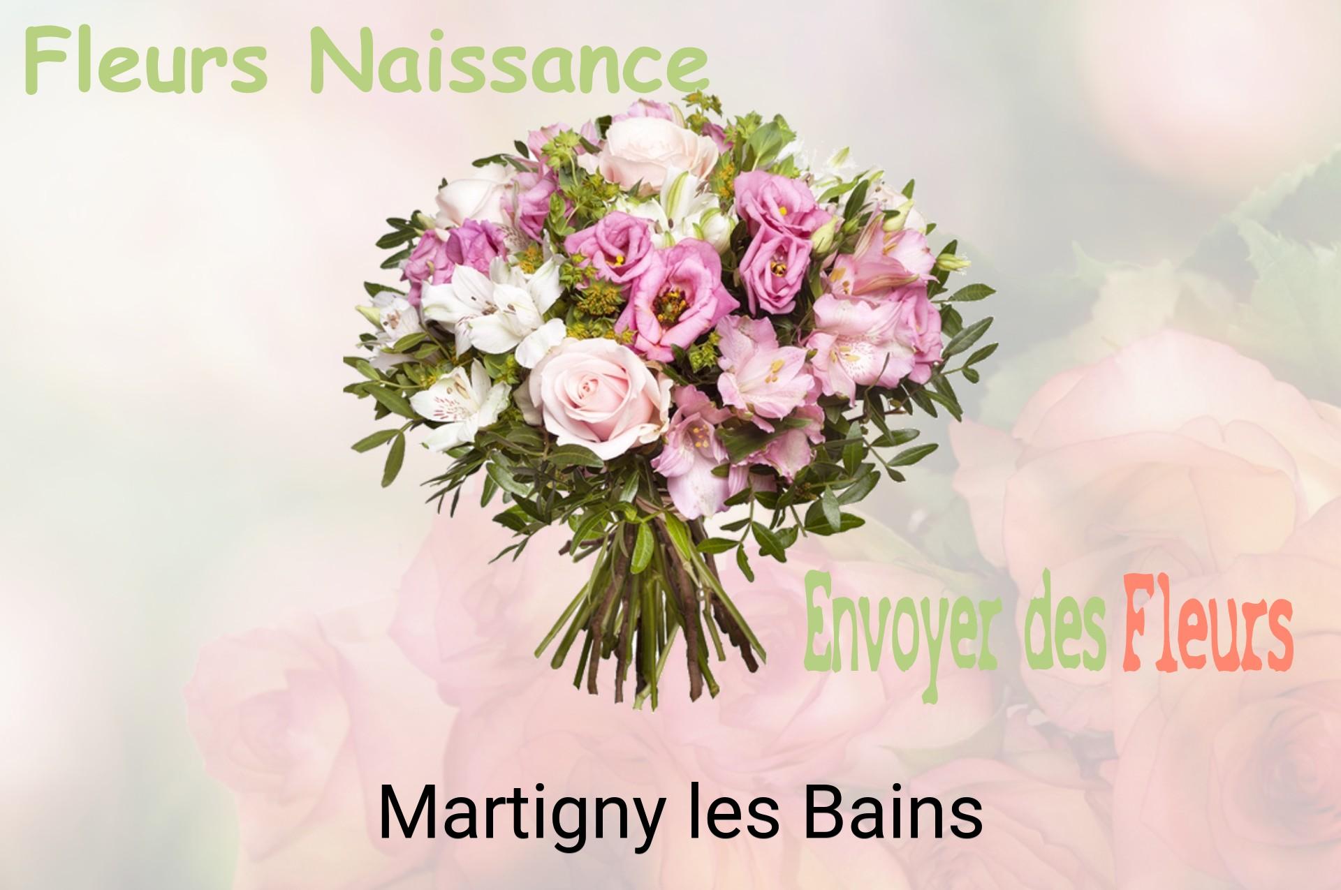 Bouquet de fleurs de naissance livré à Martigny-les-Bains